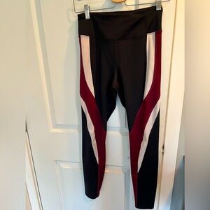 𝅺aurique HIGH RISE COLOR BLOCK WOMEN'S LEGGINGS